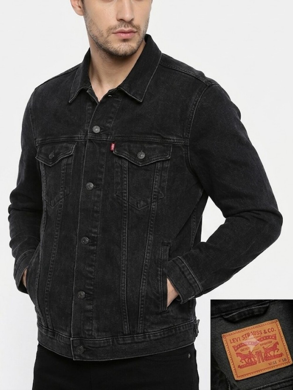 Levi's Black Denim Jacket